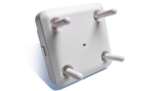 AIR-AP2802E-B-K9C Cisco Aironet 2802 Wi-Fi Access Point, Configurable, Indoor, External Antenna (New)