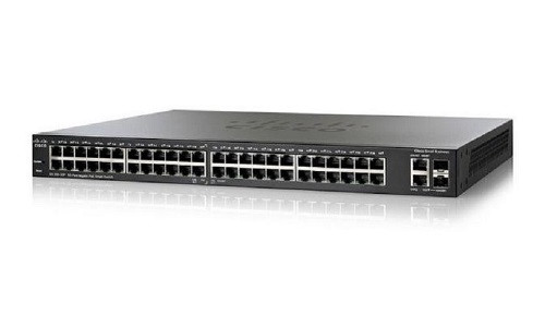 SG250-50-K9-NA Cisco SG250-50 Smart Switch, 48 Gigabit/2 SFP Combo Ports (New)