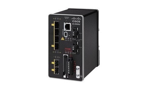 IE-2000U-4T-G Cisco IE 2000U Switch, 2 GE & 4 FE RJ45 Ports, LAN Base (New)