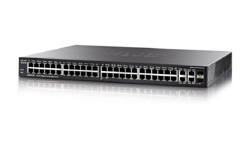 SG300-52P-K9-NA Cisco Small Business SG300-52P Managed Switch, 50 Gigabit/2 Mini GBIC Combo Ports, 375w PoE (New)