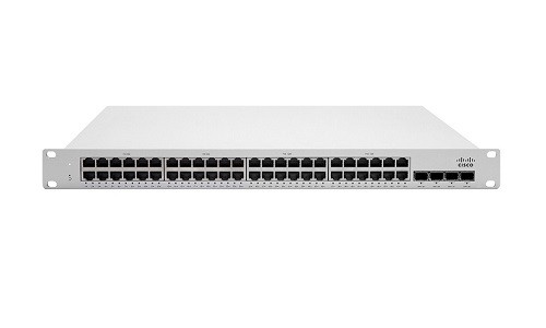 MS250-48LP-HW Cisco Meraki MS250 Stackable Access Switch, 48 Ports PoE, 370w, 10GbE Fixed Uplinks (New)