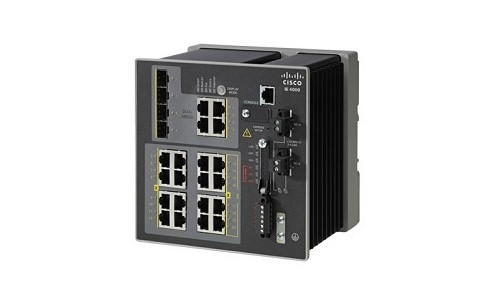 IE-4000-8T4G-E Cisco IE 4000 Switch, 8 FE/4 GE Combo Uplink Ports (New)