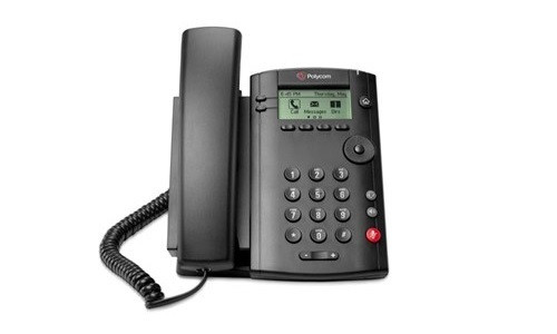 2200-40250-001 Poly VVX 101 Desktop Phone, w/PSU  (New)