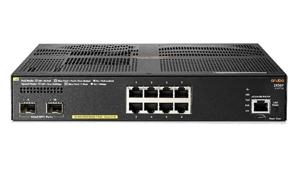 JL692A HPE Aruba 2930F 8G PoE+ 2SFP+ TAA Switch (New) JL692A HPE Aruba 2930F 8G PoE+ 2SFP+ TAA Switch (New)