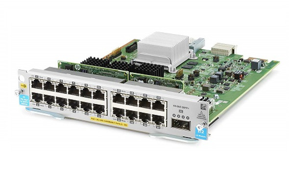 J9992A HPE Aruba 5400R 20x1000Base-T PoE+ MACsec / 1x40GbE QSFP+ v3 zl2 Expansion Module (New) J9992A HPE Aruba 5400R 20x1000Base-T PoE+ MACsec / 1x40GbE QSFP+ v3 zl2 Expansion Module (New)