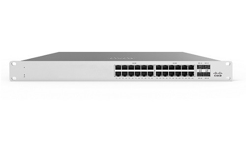 MS125-24P-HW Cisco Meraki MS125 Access Switch, 24 Ports PoE, 370w, 10Gbe Fixed Uplinks - License Required (New)