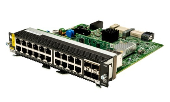 S0U73A HPE Aruba CX 5420 20p 10M/100M/1G Class4 PoE 4p SFP+ 1G/10G Module, TAA (New) S0U73A HPE Aruba CX 5420 20p 10M/100M/1G Class4 PoE 4p SFP+ 1G/10G Module, TAA (New)