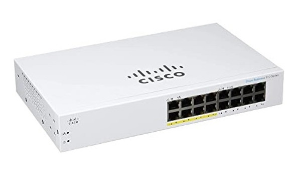 CBS110-16PP-NA Cisco Business 110 Unmanaged Switch, 16 PoE Port (New)