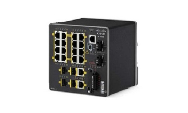 IE-2000-16TC-B Cisco IE 2000 Switch, 16 FE/2 Combo FE SFP/2 SFP Ports, LAN Base (New)