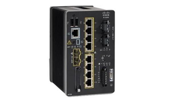 IE-3400-8P2S-A Cisco Catalyst IE3400 Rugged Switch, 8 GE PoE/2 GE SFP ...