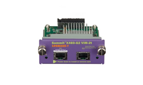 16712 Extreme Networks X460-G2 VIM-2t Virtual Interface Module, 10GBase-T (New)