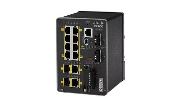 IE-2000-8TC-B Cisco IE 2000 Switch, 8 FE/2 Combo FE SFP, LAN Base (New)