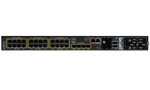 IE-9320-24T4X-A Cisco Catalyst IE9300 Rugged Switch, 24 Ports GE, 4x10G SFP+ Uplinks, Stackable, Network Advantage (New)