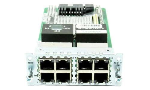 NIM-8CE1T1-PRI Cisco Multiflex Trunk Voice/Channelized Data T1/E1 Module, 8 Port (New)