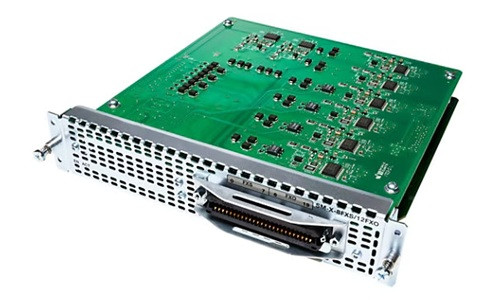 SM-X-8FXS/12FXO Cisco High Density Analog Voice Service Module, 8xFXS and 12xFXO Port (New)