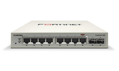 FortiSwitch-108F – FS-108F FS-108F Fortinet FortiSwitch 108F Switch, 8 Port GE, 2x GE SFP
