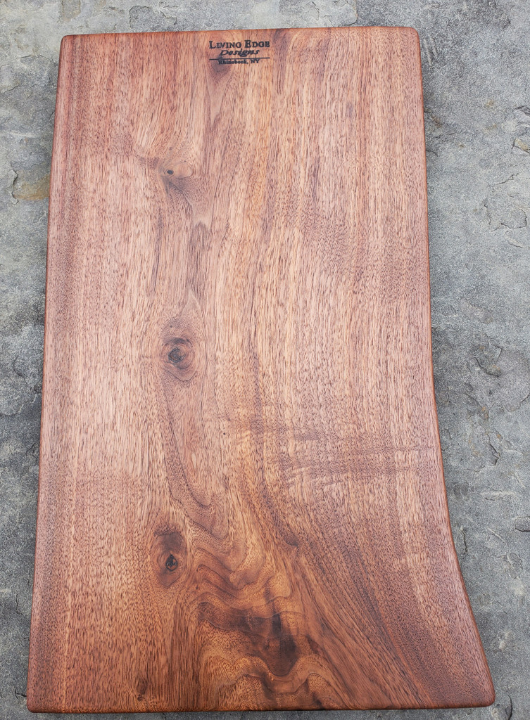Large Black Walnut Heartwood Cutting Board