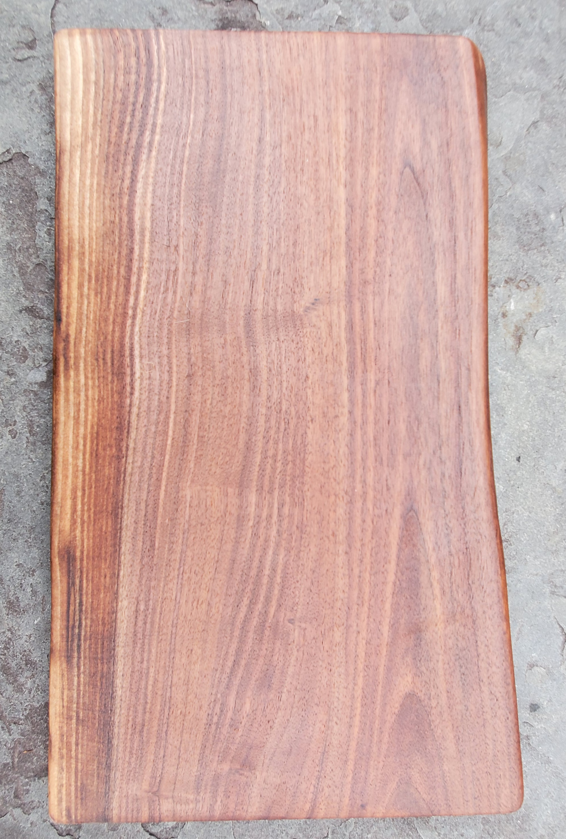 Black Walnut Cutting / Charcuterie Board Paddle Style 01