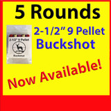.410 9 Pellet Buckshot Shotgun Shells