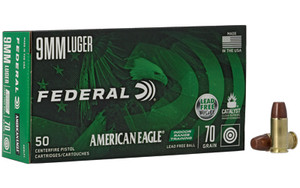 FED AM EAGLE 9MM 70GR LFB 50/500