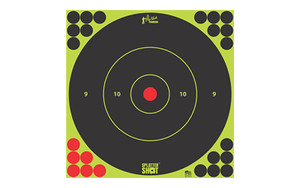 PRO-SHOT TARGET 12" GRN BULLSEYE 5PK