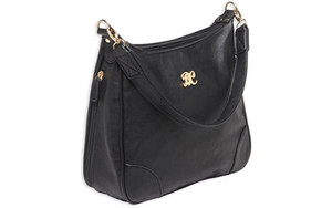 BULLDOG HOBO STYLE PURSE W/HLSTR BLK