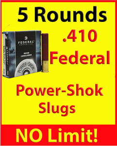 .410 Federal Power-Shok Rifled Slugs