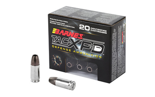 BARNES TAC-XPD 9MM 115GR HP 20/200