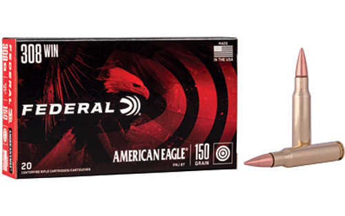 FED AM EAGLE 308 150GR FMJ 20/500