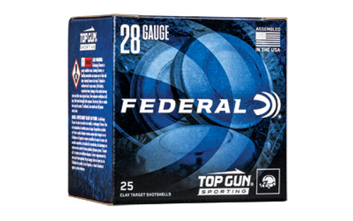 FED TOP GUN 28GA 2.75" #7.5 25/50