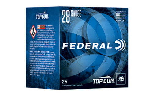 FED TOP GUN 28GA 2.75" #9 25/250