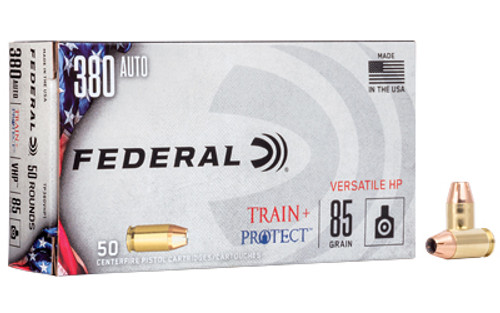 FED TRAIN/PROTCT 380ACP 85GR VHP 50