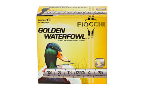 FIOCCHI 12GA #4 GOLDEN 25/250