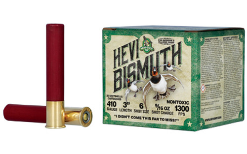 HEVI BISMUTH 410GA 3" #6 25/250