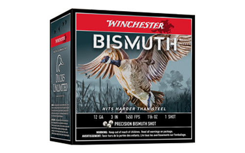 WIN BISMUTH 12GA 3" #1 25/250