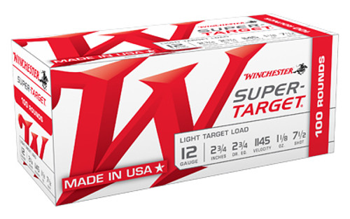 WIN SUPRTRGT 12GA 2.75" #7.5 25/250