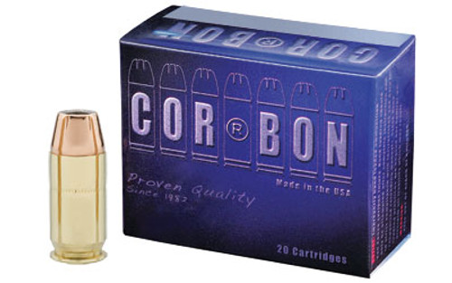 CORBON 45ACP+P 185GR JHP 20/500