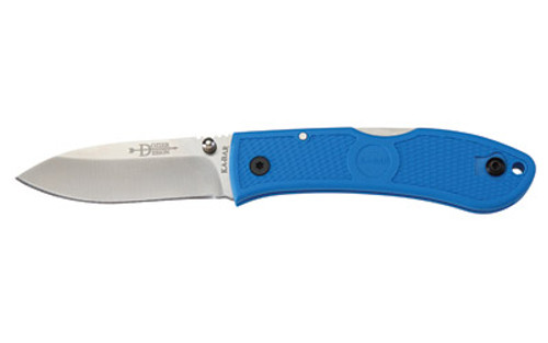 KBAR DOZIER FOLDING KNIFE 3" PLN BLU