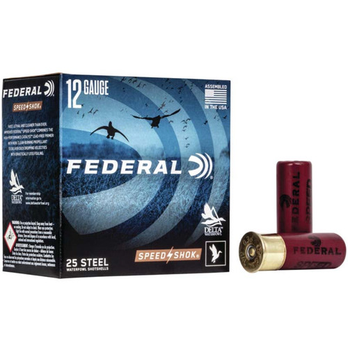 Federal 12 Gauge 3 inch Steel Speed-Shok #2 Shotgun Shells