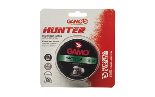 GAMO HUNTER ROUND NOSE .177 250CT