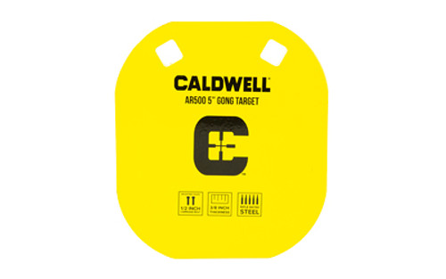 CALDWELL AR500 5" YELLOW