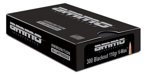 AMMO INC 300 Blackout 110 grain V-MAX