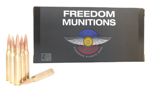 FREEDOM MUNITIONS 338 LAPUA 300 Grain Hollow Point Boat Tail Soft Point