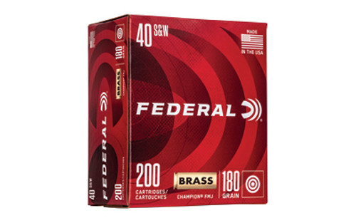 FED CHAMP 40S&W 180GR FMJ 200/1000