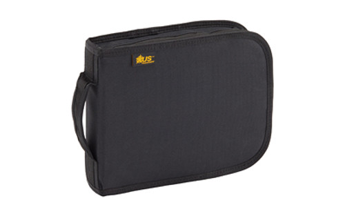 US PK HANDGUN CASE 10.75X8.25X2 BLK