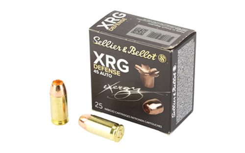 S&B 45ACP 165GR XRG 25/1000