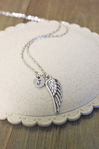 "Angel Wing" - Initial Jewelry "Angel Wing" - Initial Jewelry