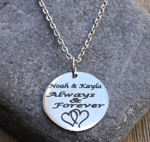 Always & Forever - Engraved Necklace