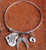 Memorial Bangle Bracelet (Choose Your Charm)