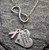 Memorial Awareness Infinity Necklace (Choose you charm and Ribbon Color)